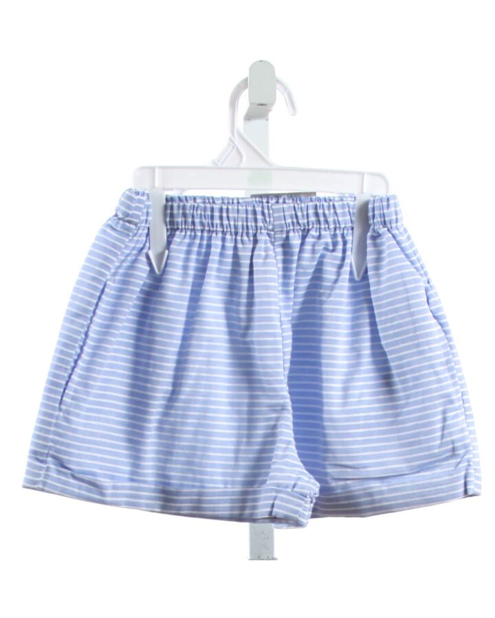 THE OAKS APPAREL  BLUE  STRIPED  SHORTS