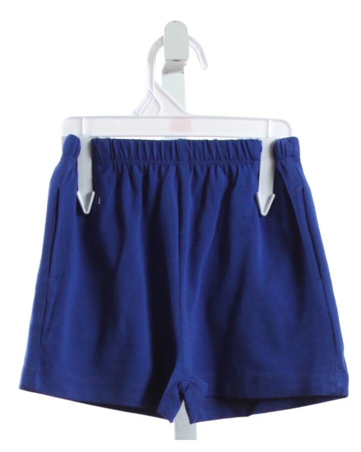 THE OAKS APPAREL  BLUE KNIT  SHORTS