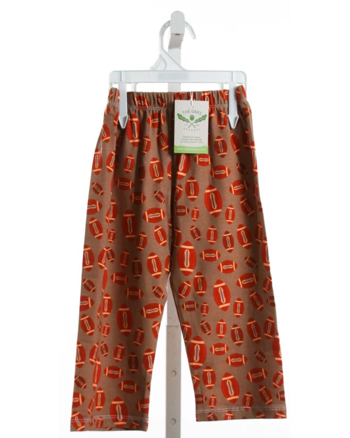 THE OAKS APPAREL   BROWN KNIT   PANTS
