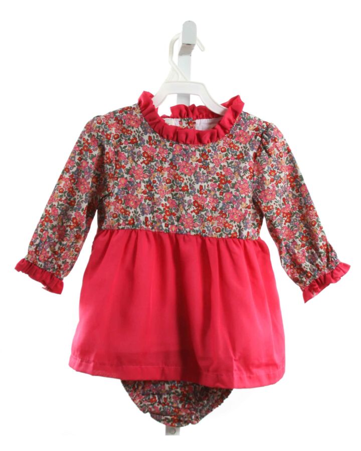 THE OAKS APPAREL  HOT PINK  FLORAL  2-PIECE OUTFIT