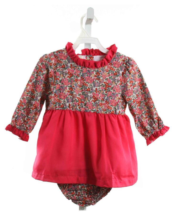 THE OAKS APPAREL  HOT PINK  FLORAL  2-PIECE OUTFIT