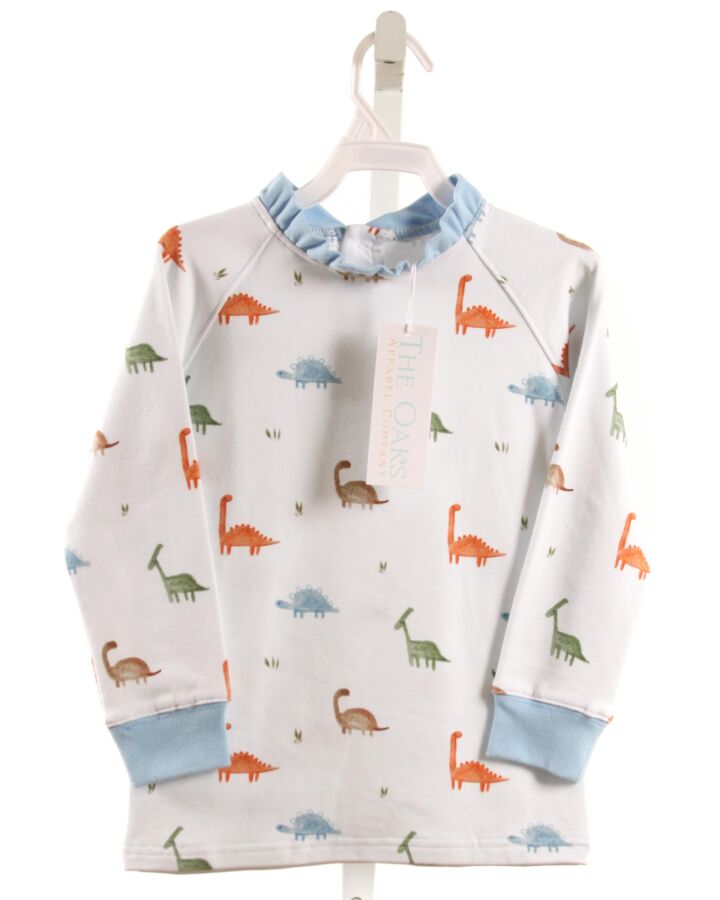 THE OAKS APPAREL   BLUE   PRINTED DESIGN PULLOVER