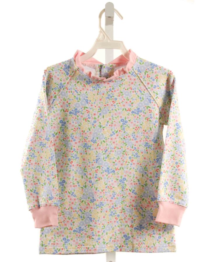 THE OAKS APPAREL   PINK  FLORAL PRINTED DESIGN PULLOVER