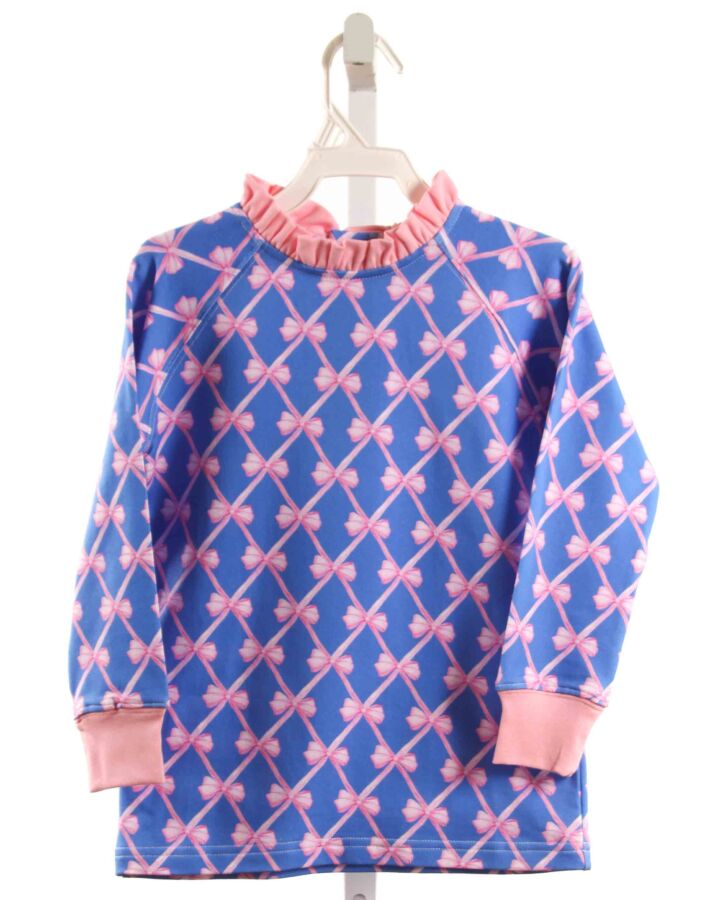 THE OAKS APPAREL   BLUE   PRINTED DESIGN PULLOVER