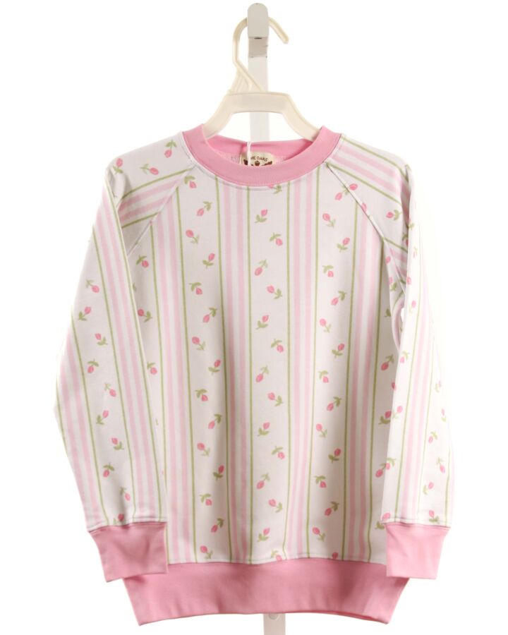 THE OAKS APPAREL   PINK   PRINTED DESIGN PULLOVER