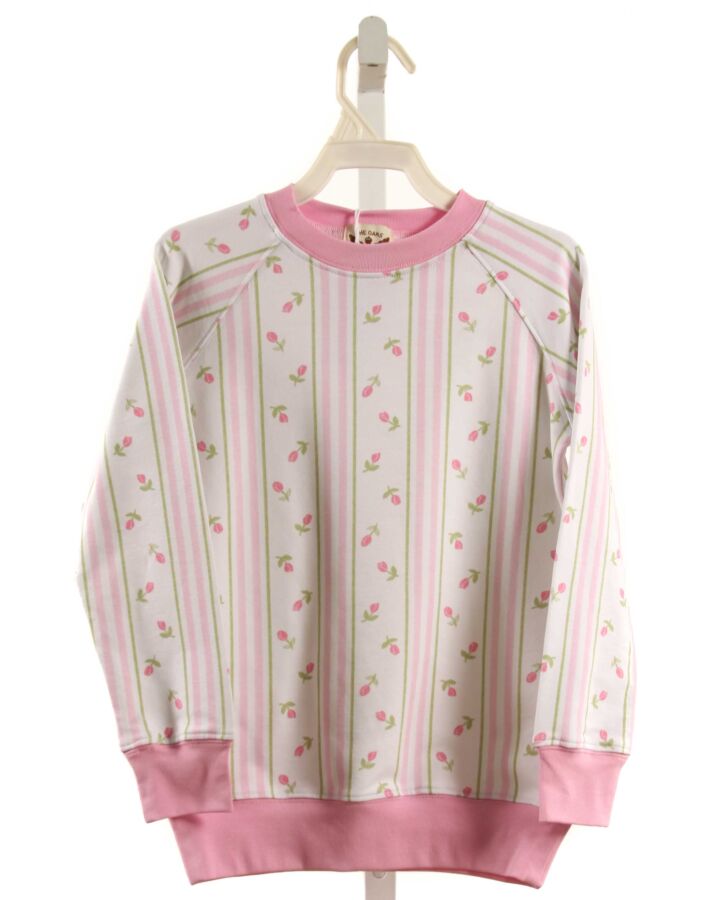 THE OAKS APPAREL   PINK   PRINTED DESIGN PULLOVER