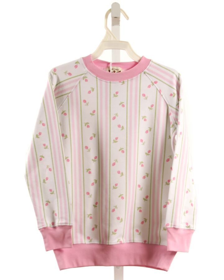THE OAKS APPAREL   PINK   PRINTED DESIGN PULLOVER