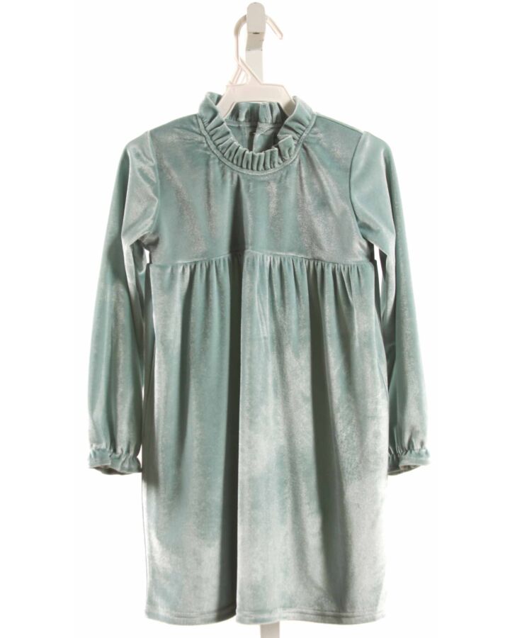 THE OAKS APPAREL   BLUE VELVET   PARTY DRESS