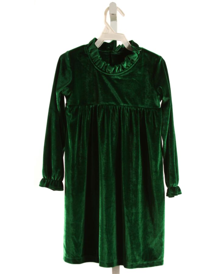 THE OAKS APPAREL   GREEN VELVET   PARTY DRESS