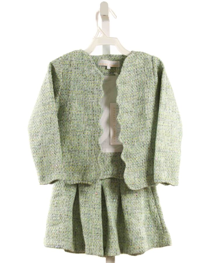 THE OAKS APPAREL   GREEN    2-PIECE DRESSY OUTFIT
