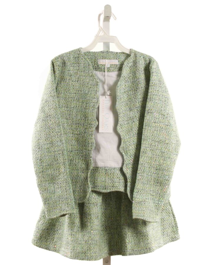 THE OAKS APPAREL   GREEN    2-PIECE DRESSY OUTFIT