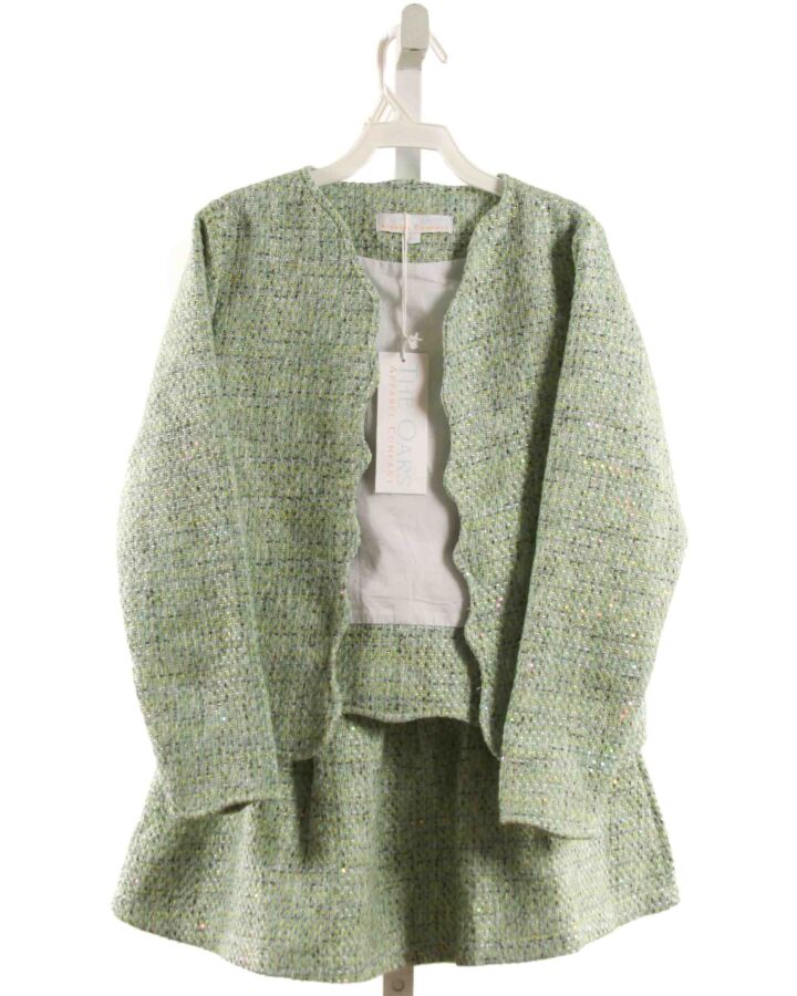 THE OAKS APPAREL   GREEN    2-PIECE DRESSY OUTFIT