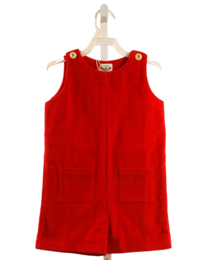 THE OAKS APPAREL   RED CORDUROY   JON JON