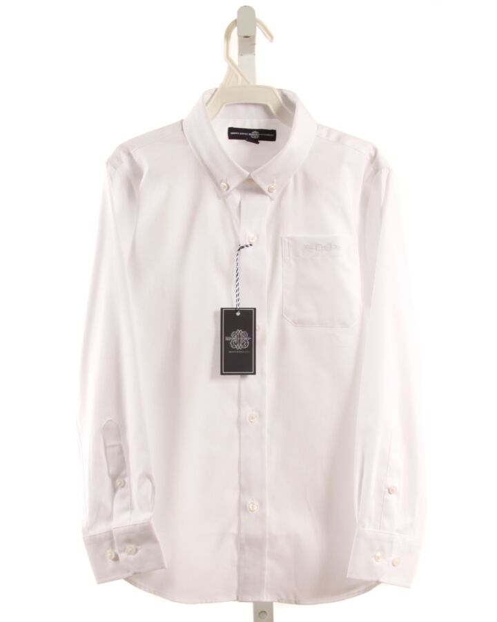 BROWN BOWEN & COMPANY  WHITE    DRESS SHIRT