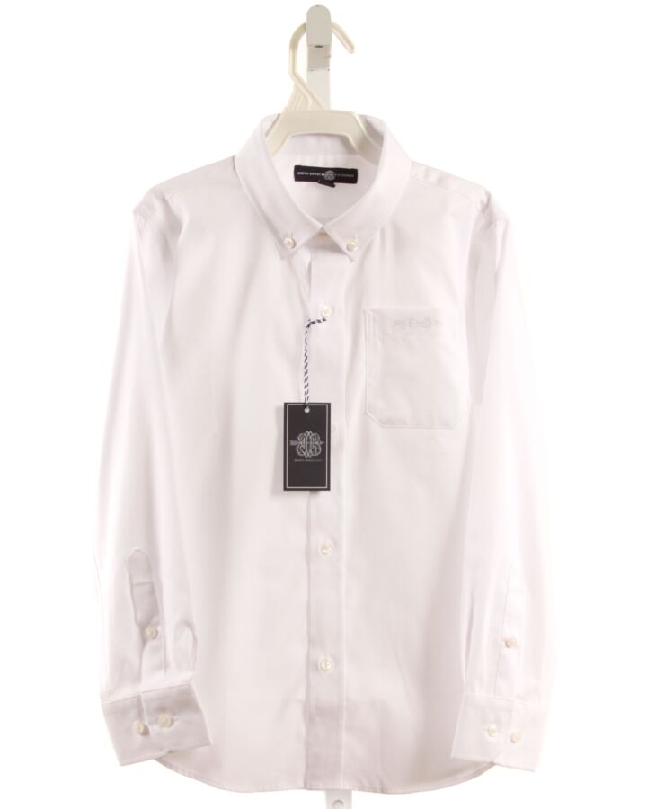 BROWN BOWEN & COMPANY  WHITE    DRESS SHIRT