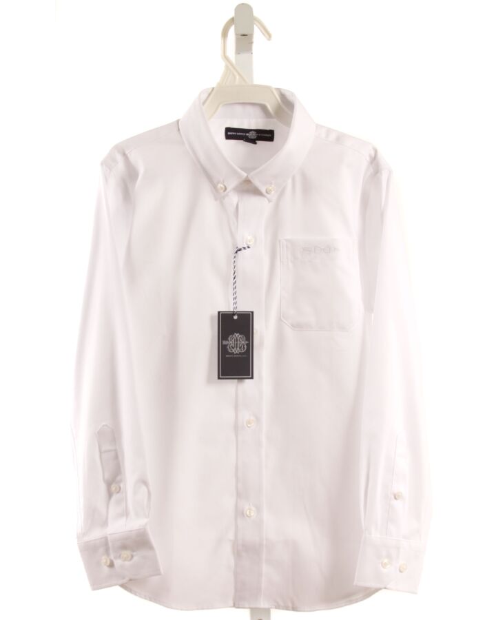 BROWN BOWEN & COMPANY  WHITE    DRESS SHIRT