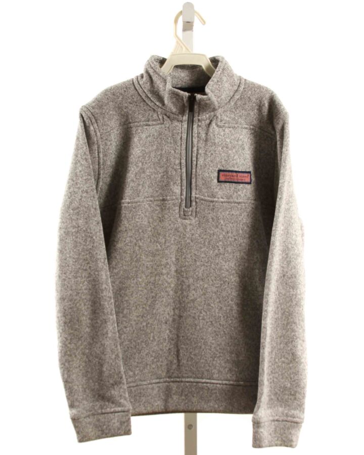 VINEYARD VINES  GRAY    PULLOVER