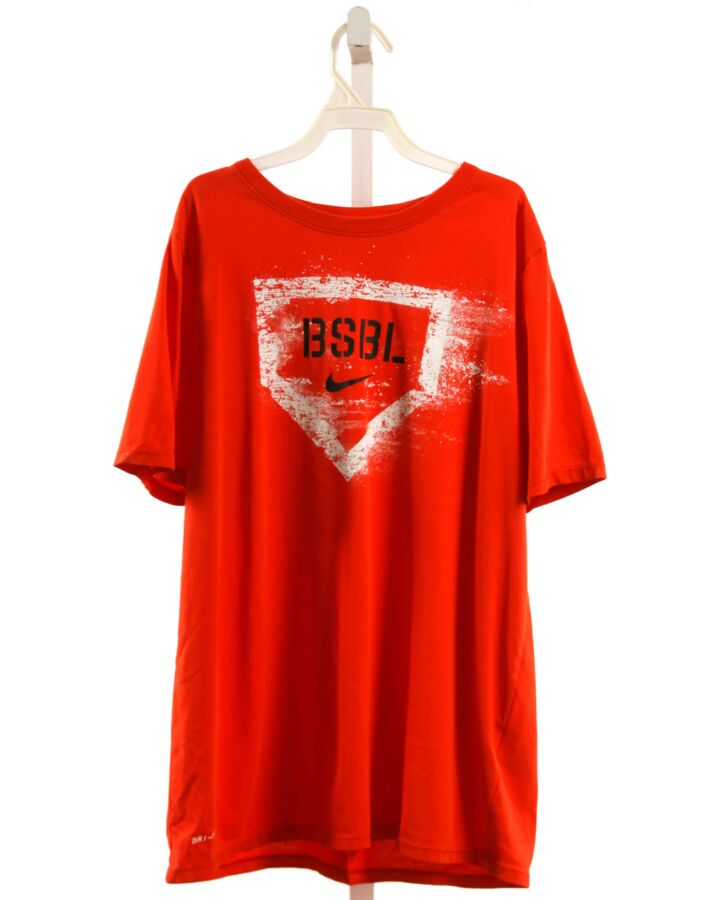 NIKE  RED  PRINT  T-SHIRT