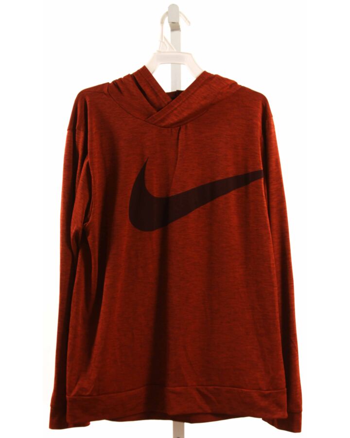 NIKE  ORANGE    PULLOVER