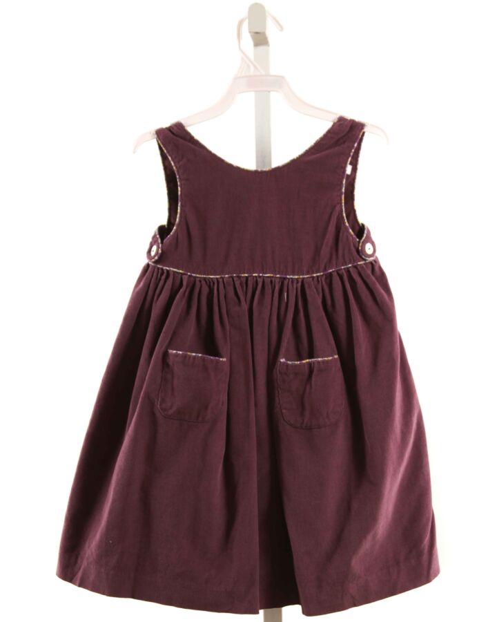 ELEPHANTITO  PURPLE CORDUROY   DRESS