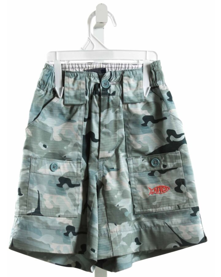 AFTCO  GREEN    SHORTS