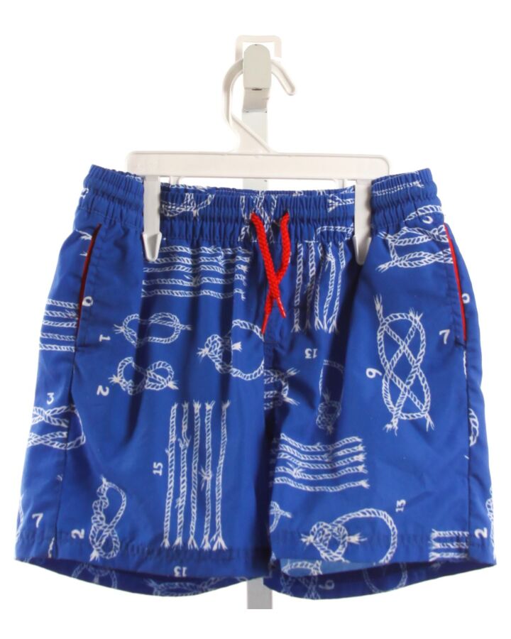 THE BEAUFORT BONNET COMPANY  BLUE    SWIM TRUNKS