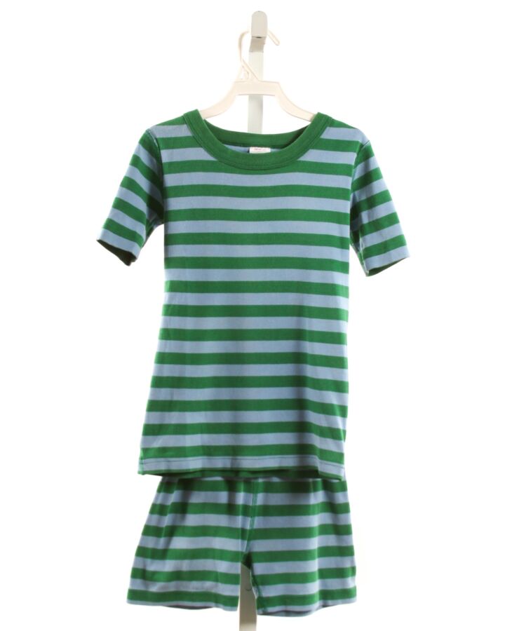 HANNA ANDERSSON  GREEN KNIT STRIPED  LOUNGEWEAR