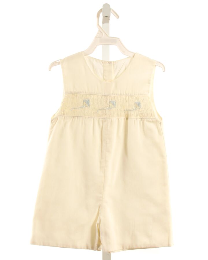 NO TAG  PALE YELLOW   SMOCKED JON JON