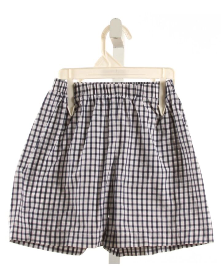 HANNAH KATE  NAVY  WINDOWPANE  SHORTS