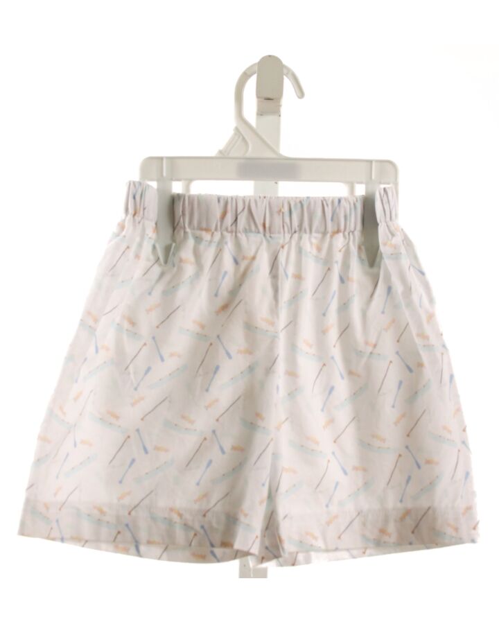 HANNAH KATE  WHITE  PRINT  SHORTS