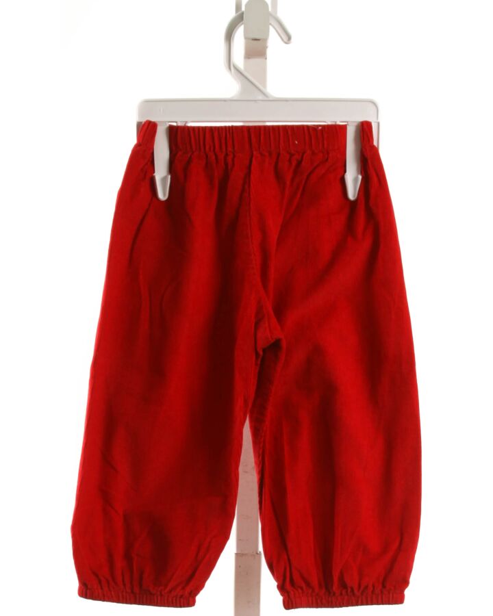 FAVORITE LAUNDRY  RED CORDUROY   PANTS