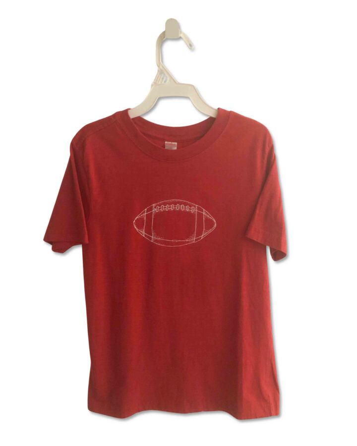 MONAG  RED   PRINTED DESIGN T-SHIRT