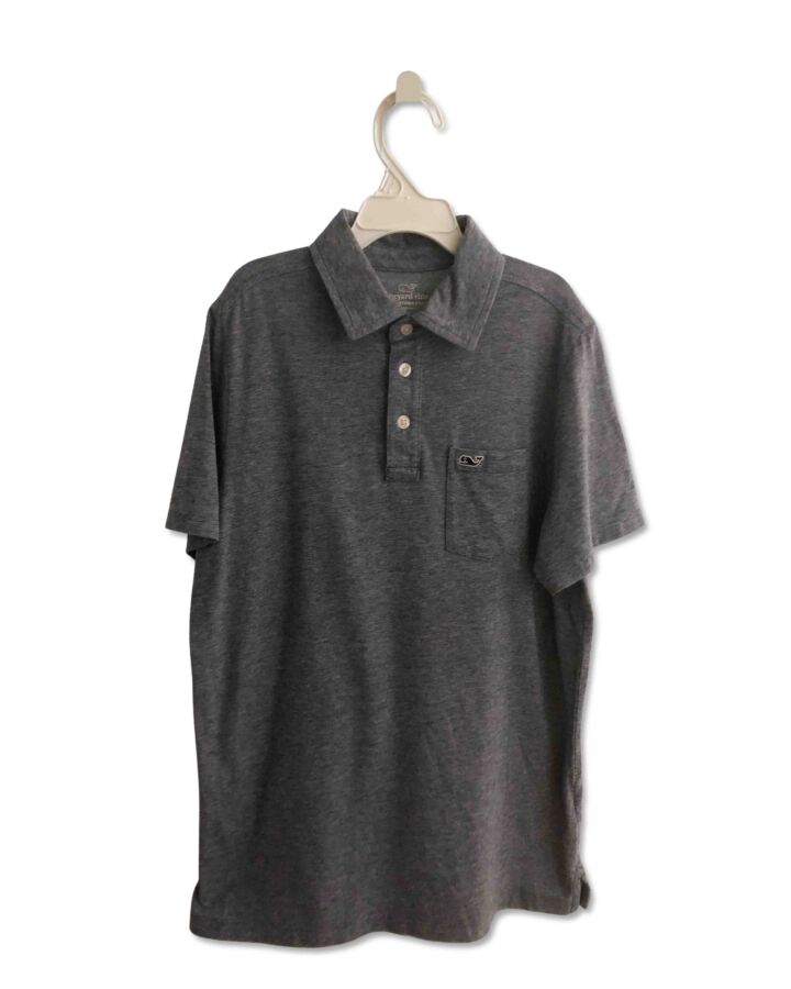 VINEYARD VINES  NAVY    KNIT SS SHIRT