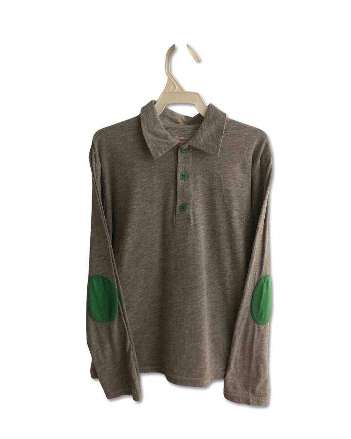 KAYCE HUGHES  GRAY    KNIT LS SHIRT