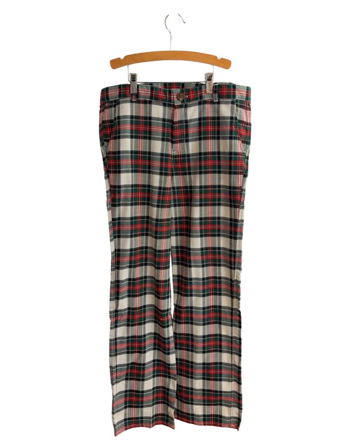 THE BEAUFORT BONNET COMPANY  GREEN  PLAID  PANTS