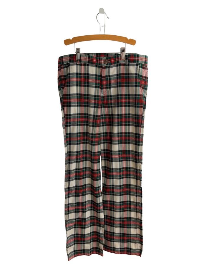 THE BEAUFORT BONNET COMPANY  GREEN  PLAID  PANTS