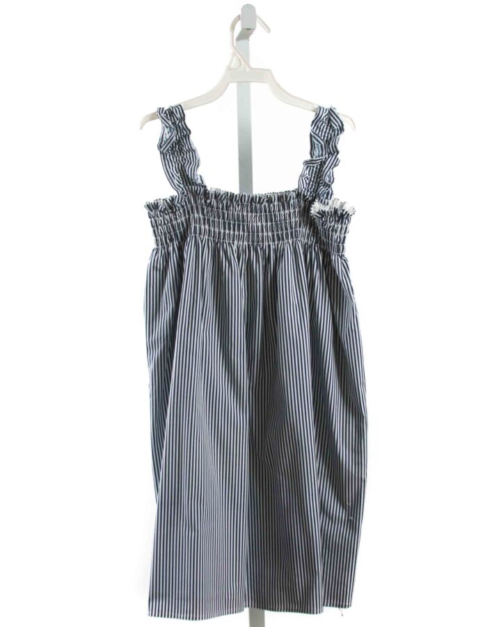 MINNOW  NAVY  STRIPED SMOCKED DRESS