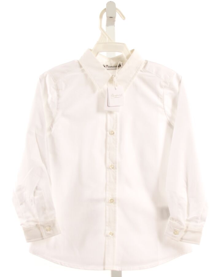 BONPOINT  WHITE    DRESS SHIRT