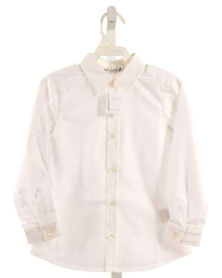 BONPOINT  WHITE    DRESS SHIRT