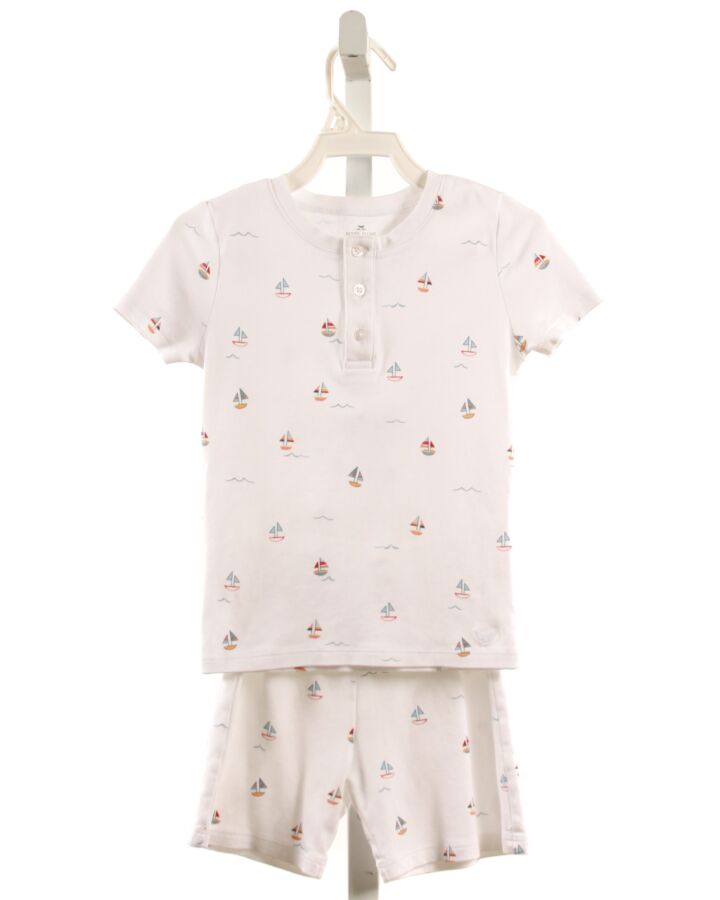 PETITE PLUME  WHITE  PRINT  LOUNGEWEAR