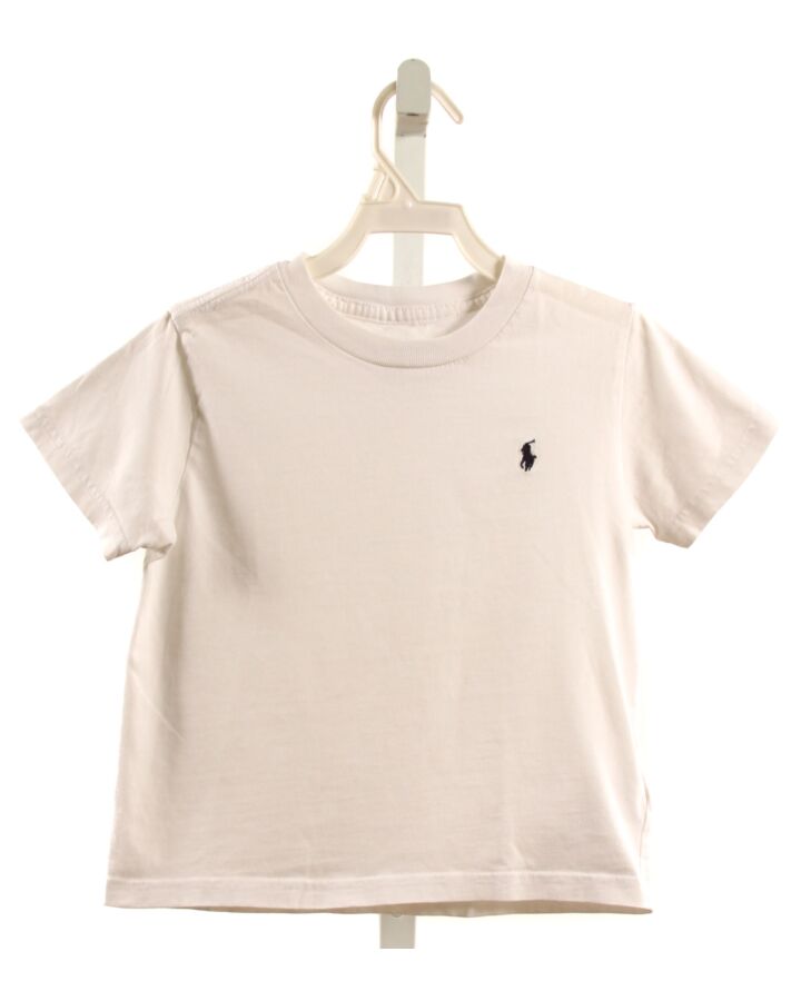 POLO BY RALPH LAUREN  WHITE    KNIT SS SHIRT