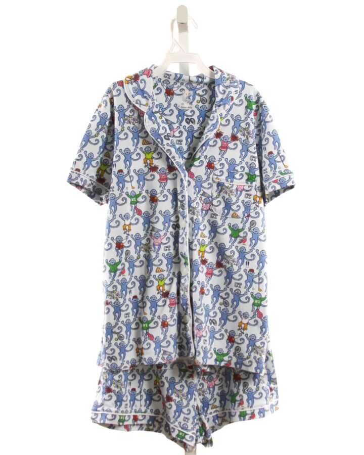 ROBERTA ROLLER RABBIT  BLUE    LOUNGEWEAR