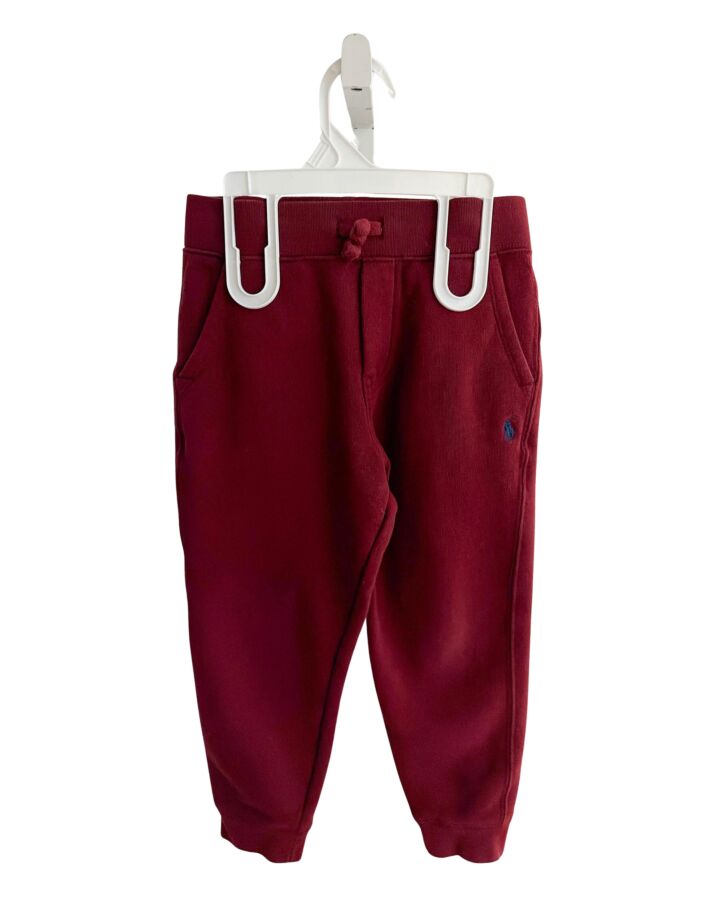 POLO BY RALPH LAUREN  MAROON    PANTS