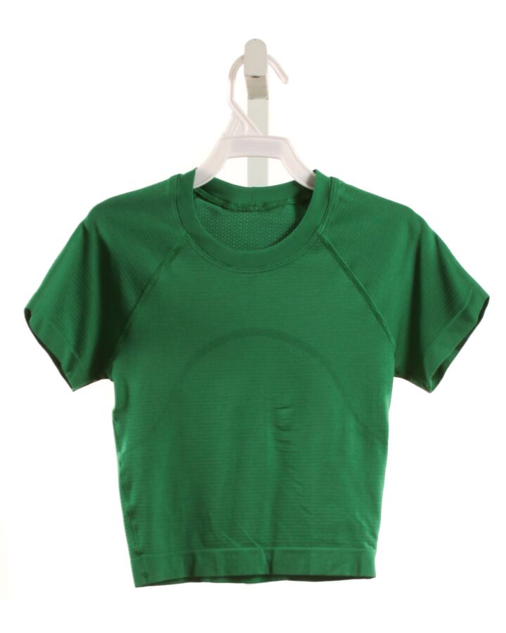 LULULEMON  GREEN    KNIT SS SHIRT