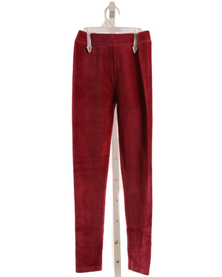 CREWCUTS  MAROON KNIT   LEGGINGS