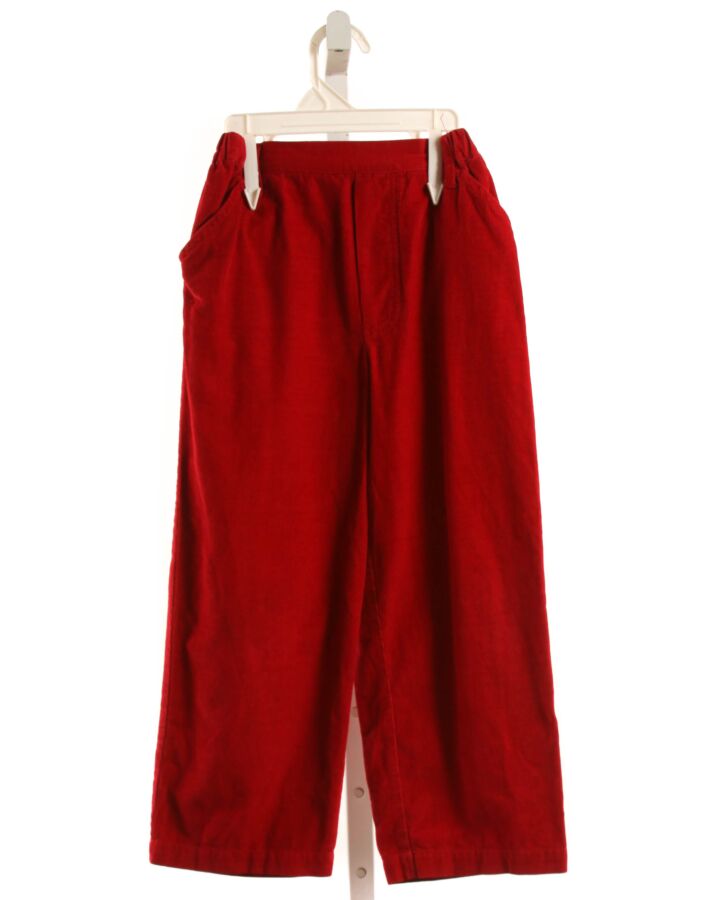 BELLA BLISS  RED CORDUROY   PANTS
