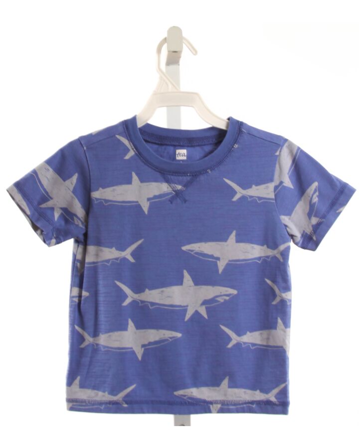 TEA  BLUE KNIT   T-SHIRT
