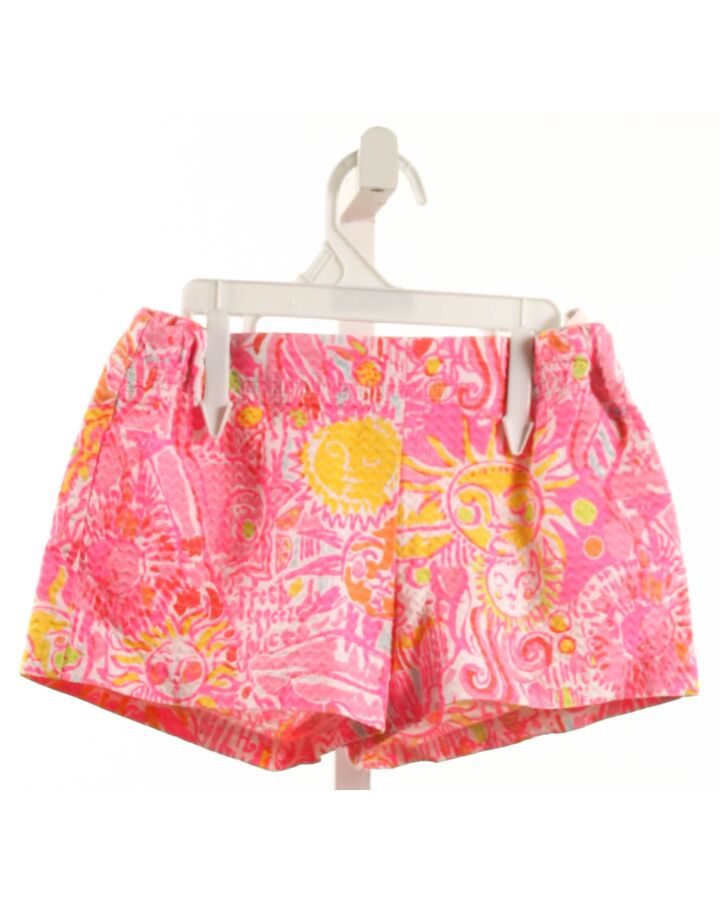 LILLY PULITZER  PINK PIQUE  PRINTED DESIGN SHORTS