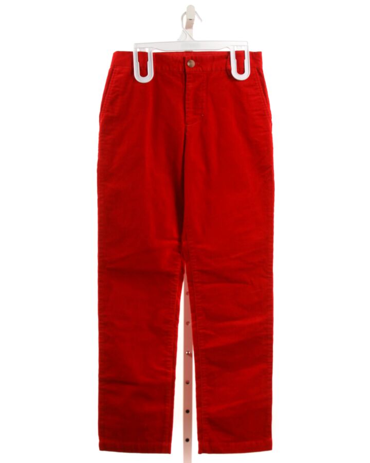 VINEYARD VINES  RED CORDUROY   PANTS