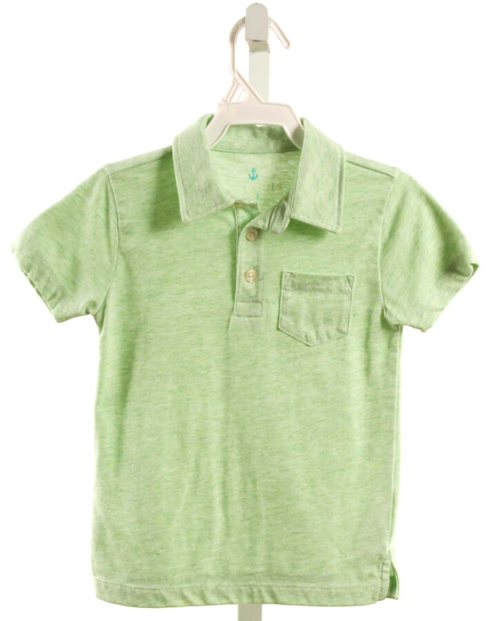 CREWCUTS  MINT    KNIT SS SHIRT